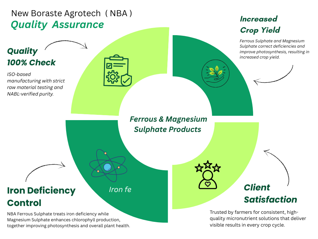 QUALITY ASSURANCE of NBA - PRODUCTS NEW BORASTE AGROTECH PVT. LTD